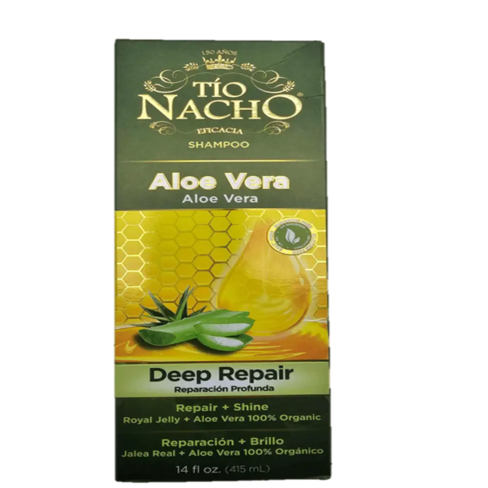 Tio Nacho Aloe Vera Shampoo Anti-Damage 14 oz from Mexmax INC.