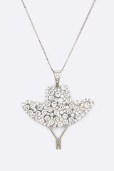 Cubic Zirconia Cowboy Hat Pendant Necklace from My Pampered Life Seattle