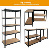 REDCAMP 5 Tier Adjustable Garage Shelving Unit From Redcamp