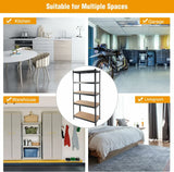REDCAMP 5 Tier Adjustable Garage Shelving Unit From Redcamp