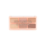 Highlight & Contour 6 Shade Face Palette from Profusion Cosmetics