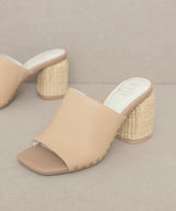 Oasis Society Serena - Studded Raffia Slide Heel from My Pampered Life Seattle
