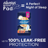 Always Ultra Thin Size 4 Overnight W/Wings 16 ct From Mexmax INC.