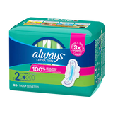 Always Ultra Thin Super Long W/Wing 20 ct From Mexmax INC.