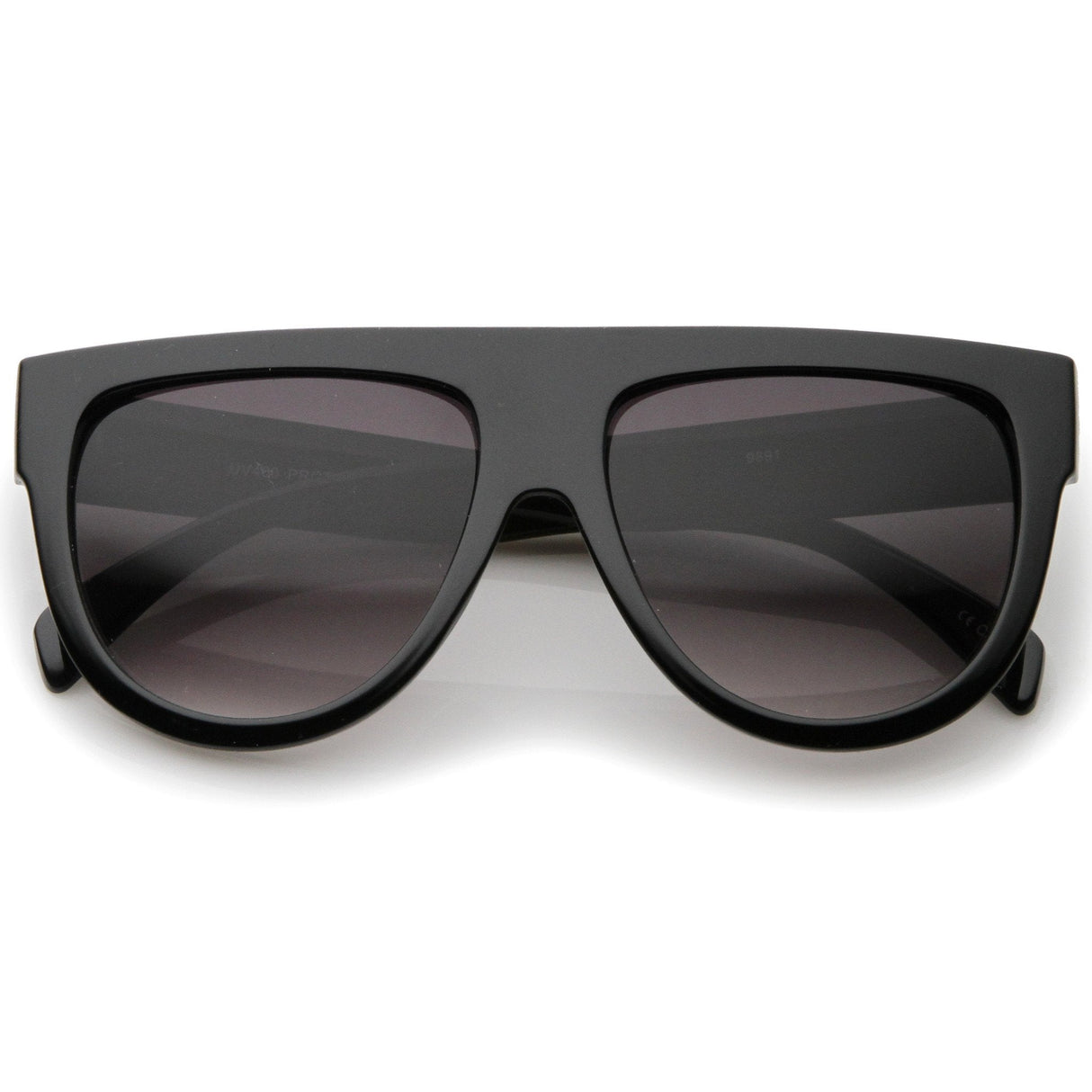 Large Oversized Flat Top Teardrop Frame Aviator Sunglasses 9142 from zeroUV