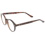 Vintage European Clear Lens Small Round Glasses 8403 from zeroUV