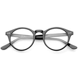 Vintage European Clear Lens Small Round Glasses 8403 from zeroUV