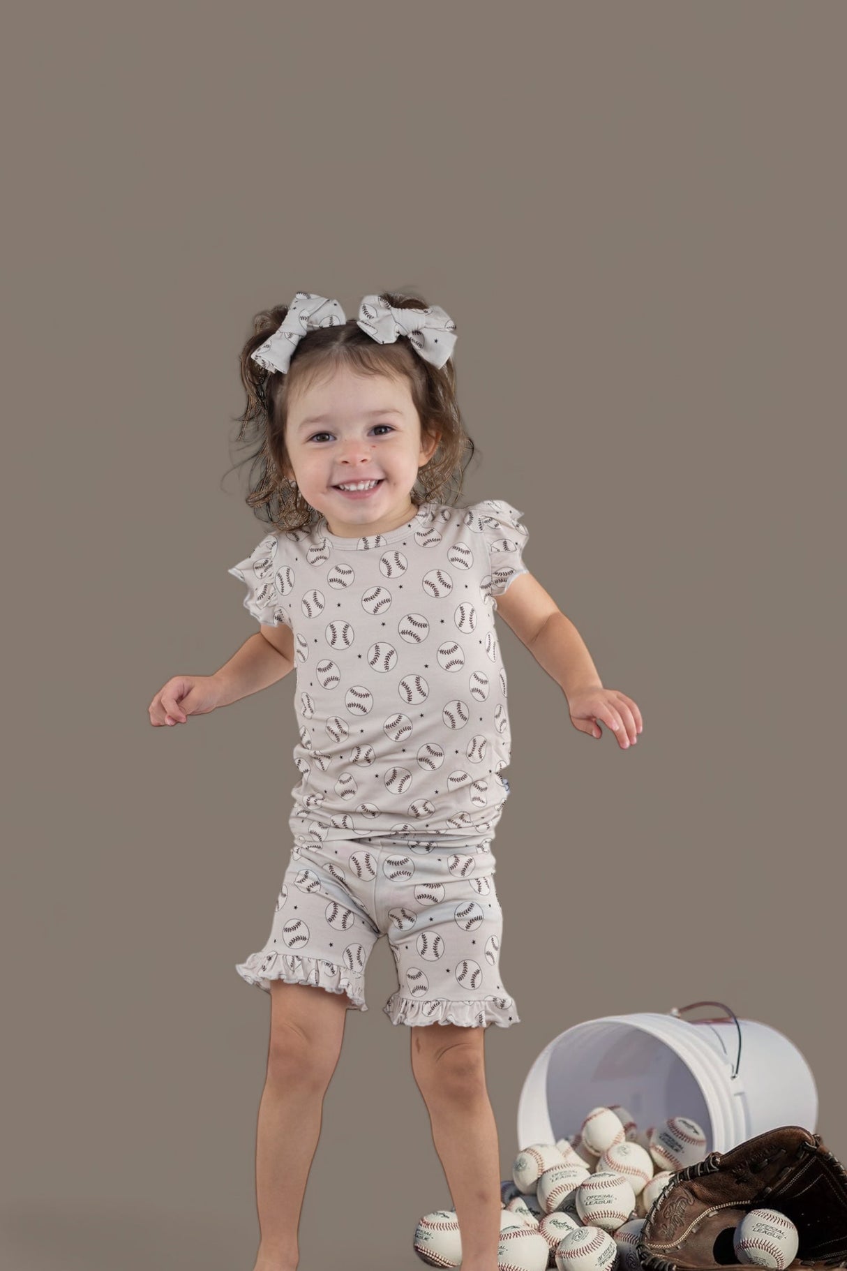 EXCLUSIVE SWING FOR THE STARS DREAM RUFFLE SHORT SET from DREAM BIG LITTLE CO