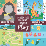 Totebook Kids Dry Erase Activity Kit - Set of 2 Books from UnbuckleMe®