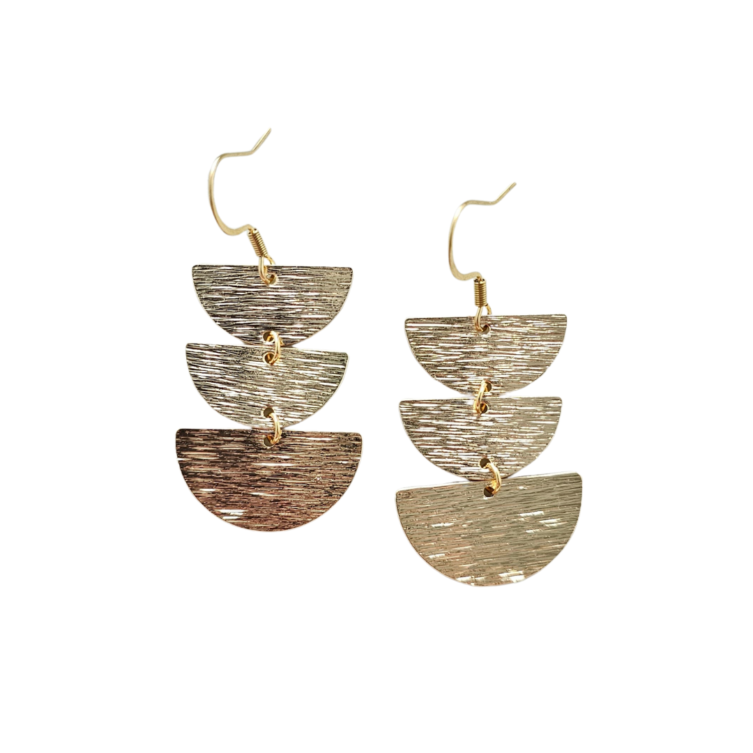 Kinsley Earrings - Gold from Spiffy & Splendid