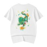 Emerald Kirin Embroidery Tee from Niepce Inc