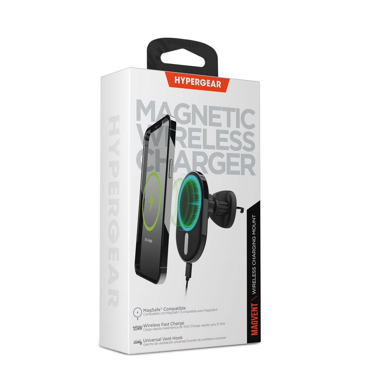 HyperGear MagVent Wireless Car Charging Mount for iPhone 13 from Jupiter Gear Home