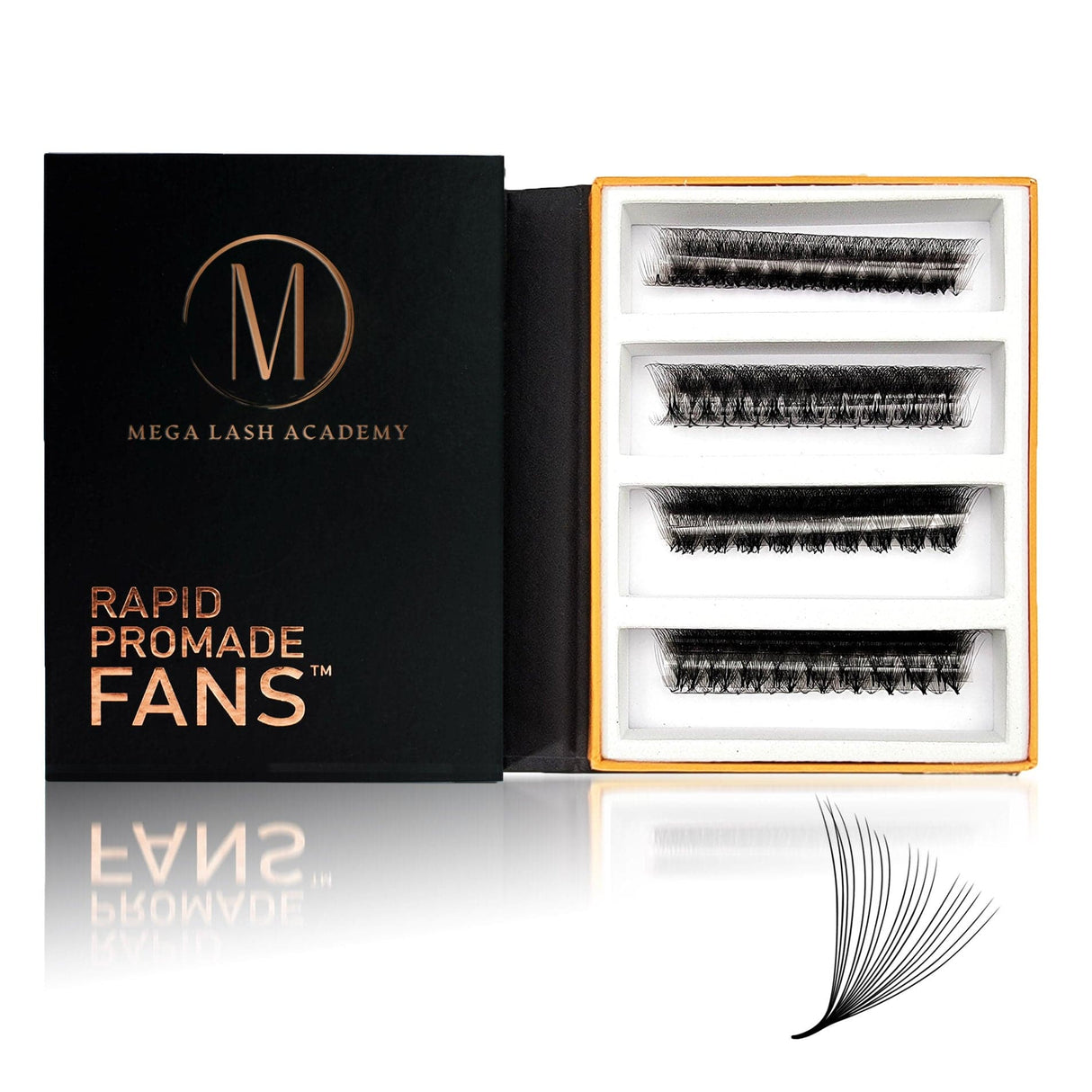 Mix Rapid Promade Fans® - 500 Fans from Mega Lash Academy