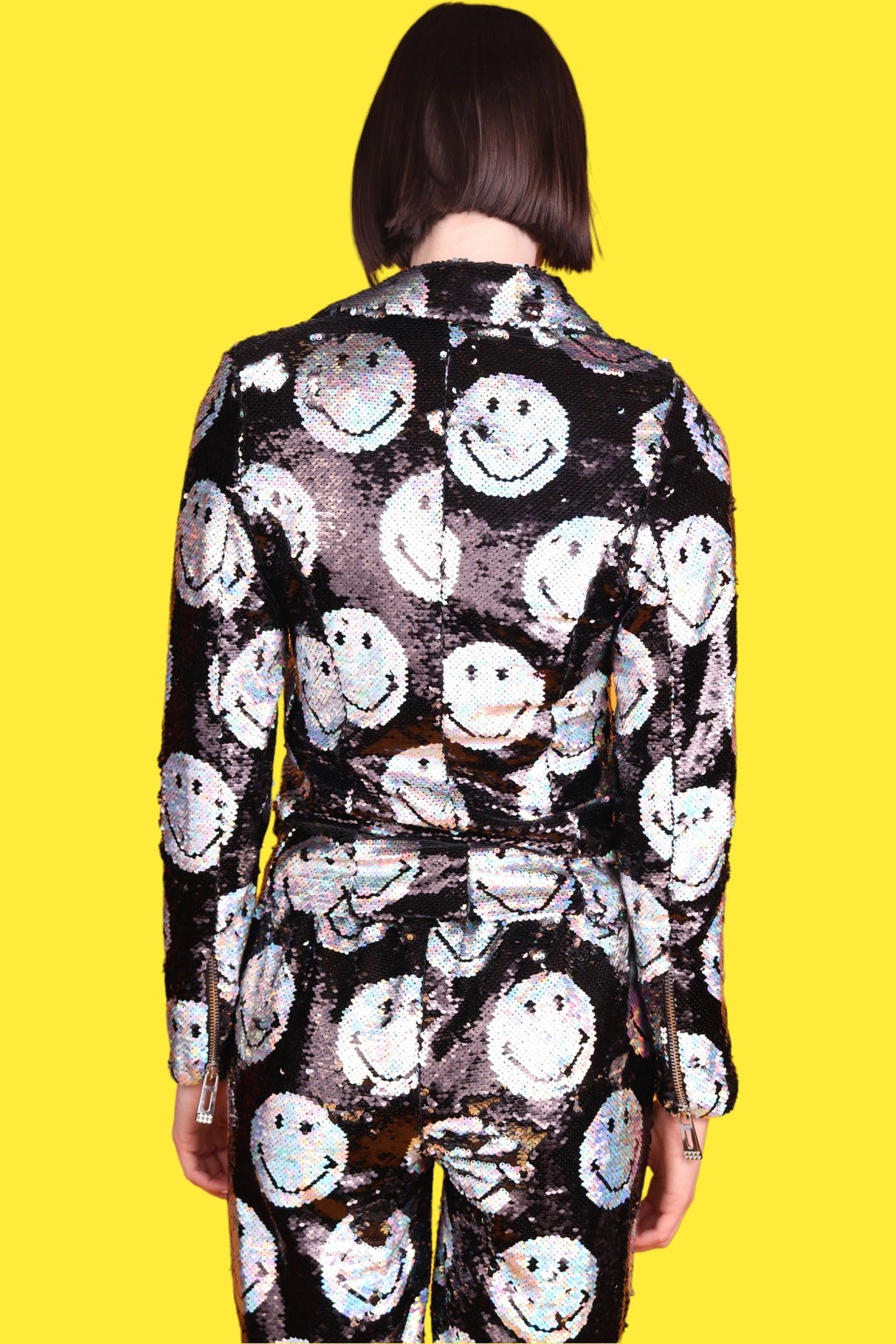 Any Old Iron x Smiley Iridescent Moto Jacket from Any Old Iron
