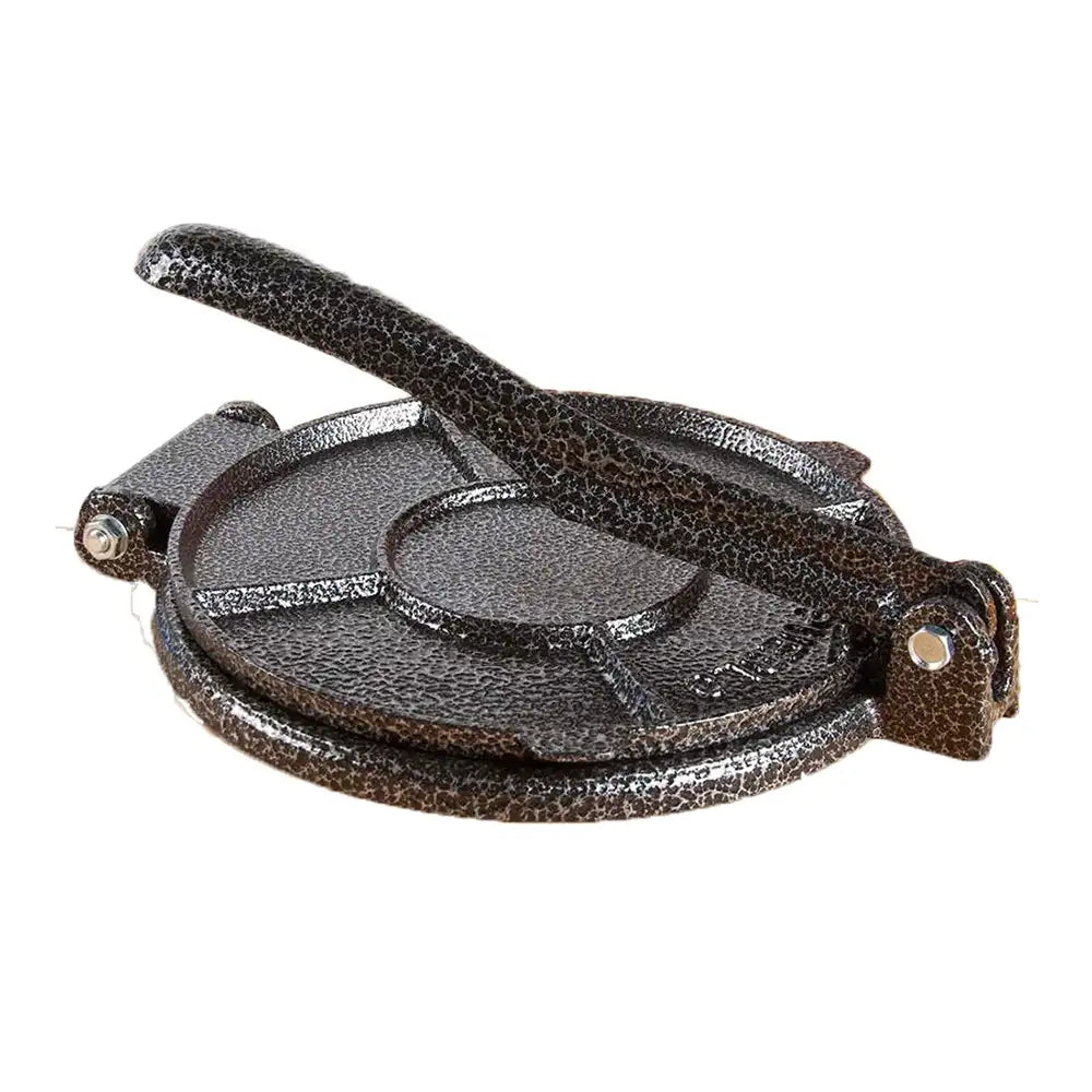 Tortilla Press Cast Iron Black Electro Finish 7.25" from Mexmax INC.
