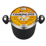 Champs Black Pot NS Speckled Inside w/ Glass Lid 3.1mm 5 qrt From Mexmax INC.