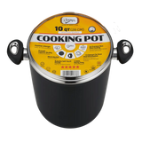 Champs Black Pot NS Speckled Inside w/ Glass Lid 3.1mm 10 qrt From Mexmax INC.