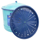 Cinsa Steamer Pot Turquoise 34 qrt From Mexmax INC.