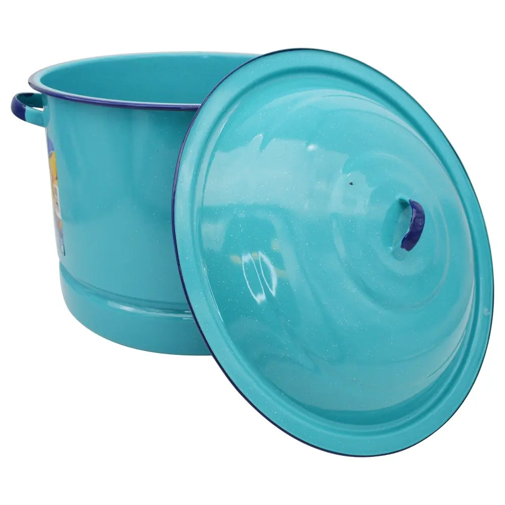 Cinsa Steamer Pot Turquoise 34 qrt From Mexmax INC.