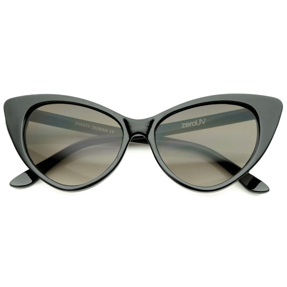 Womens Fashion Hot Tip Pointed Vintage Cat Eye Sunglasses 8371 from zeroUV