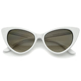 Womens Fashion Hot Tip Pointed Vintage Cat Eye Sunglasses 8371 from zeroUV