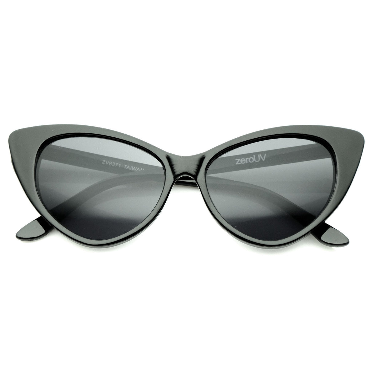 Womens Fashion Hot Tip Pointed Vintage Cat Eye Sunglasses 8371 from zeroUV