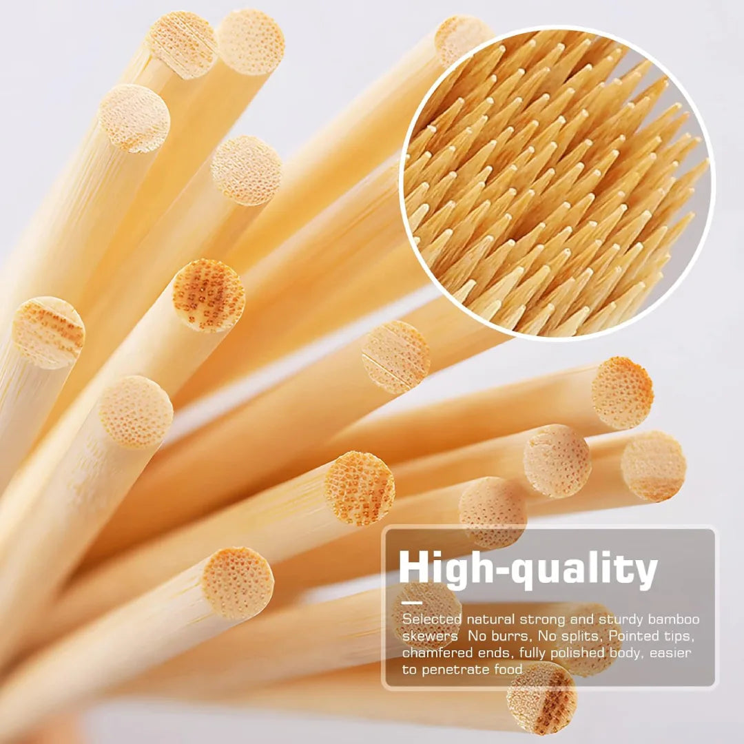 Imusa Bamboo Skewers 12" - 12 units (100 pc/unit) from Mexmax INC.