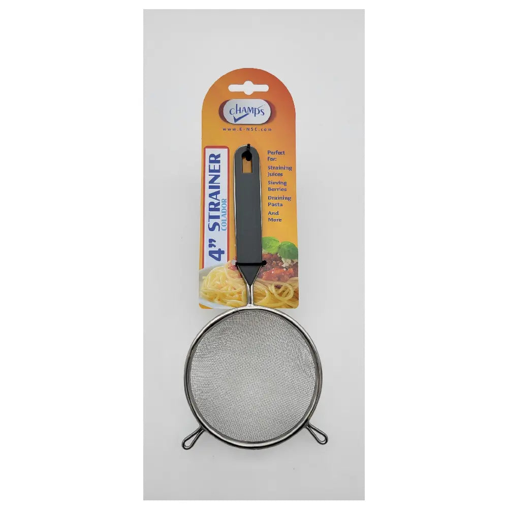 Champs Heavy Duty SS Strainer/ Colador 4" from Mexmax INC.