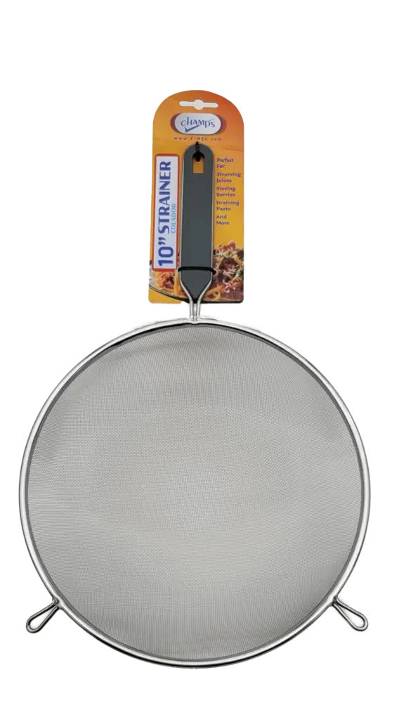 Champs Heavy Duty SS Strainer/ Colador 10" from Mexmax INC.