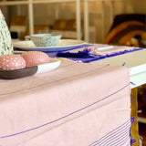Blush Handwoven Table Runner From Abroad Modern