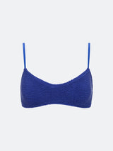 BALBOA LOW SCOOP BIKINI TOP - SAPPHIRE from ELYSIIAN