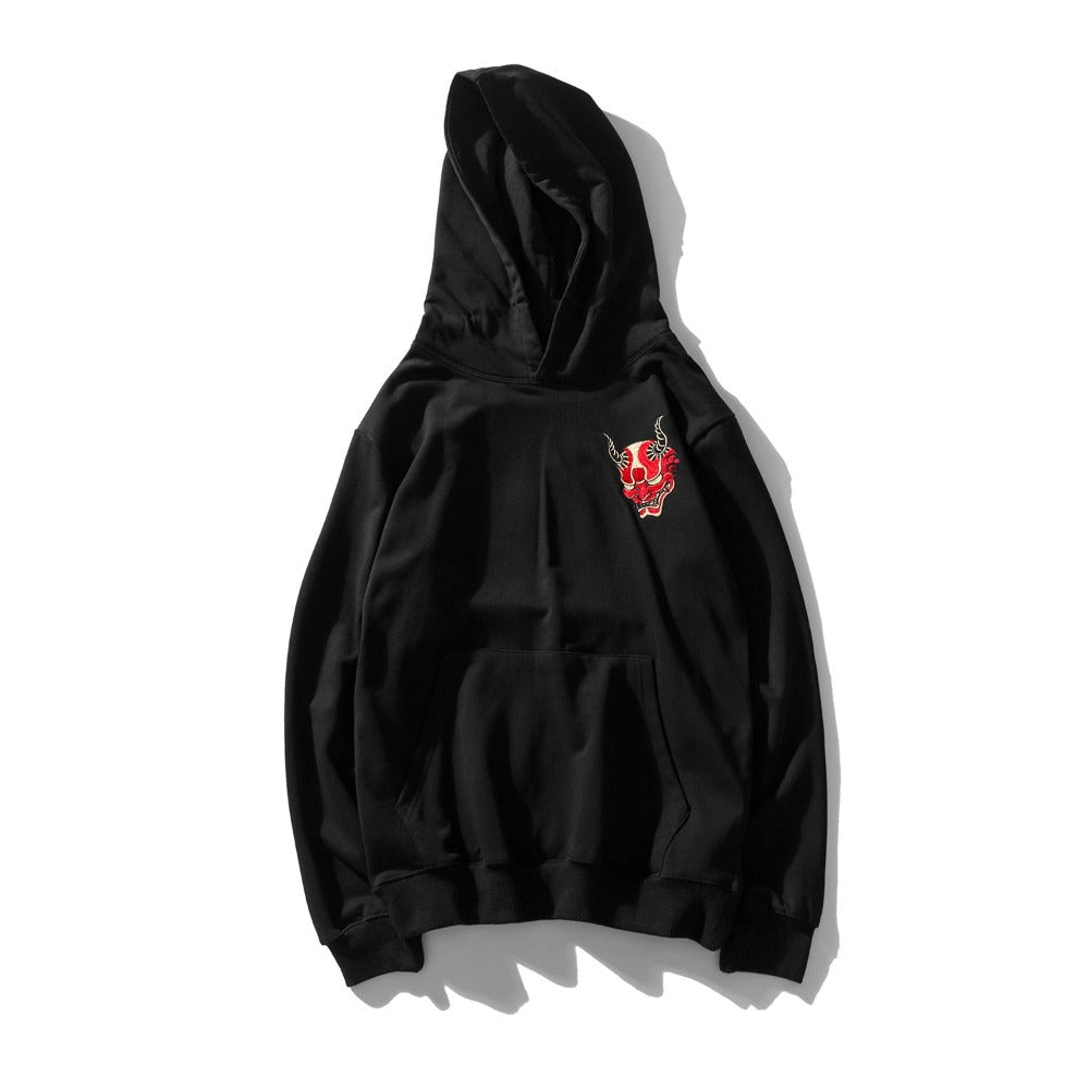 Devil Blood Embroidery Hoodie from Niepce Inc