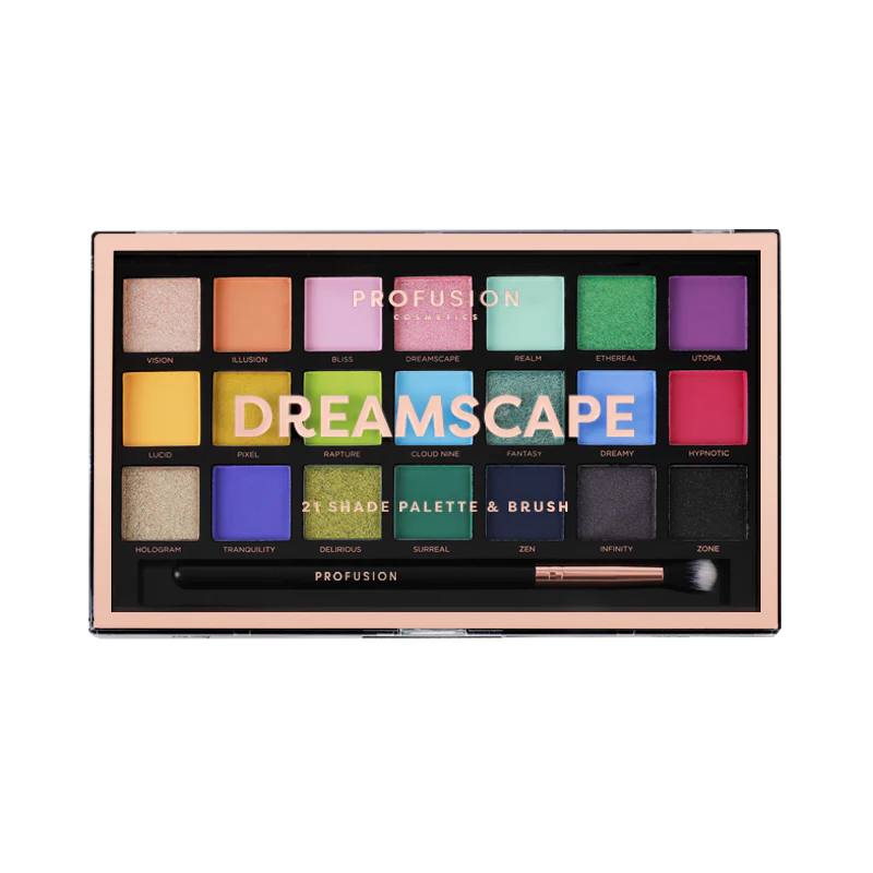 21 Shade Palette - Dreamscape from Profusion Cosmetics