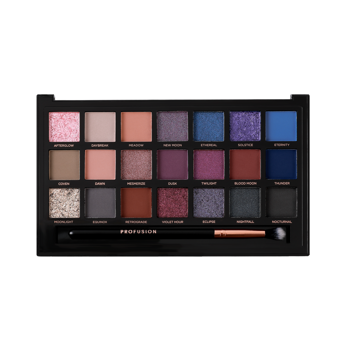 Artistry 21 Shade Palette | Twilight Hour from Profusion Cosmetics
