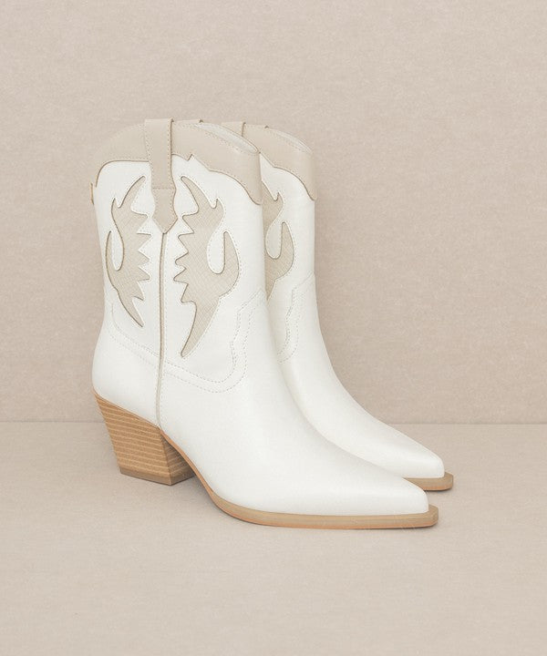 OASIS SOCIETY Houston - Layered Panel Cowboy Boots from My Pampered Life Seattle