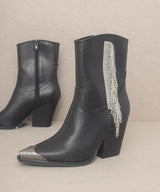 OASIS SOCIETY Kai - Rhinestone Fringe Boots from My Pampered Life Seattle