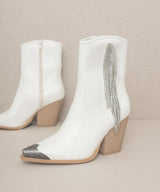 OASIS SOCIETY Kai - Rhinestone Fringe Boots from My Pampered Life Seattle