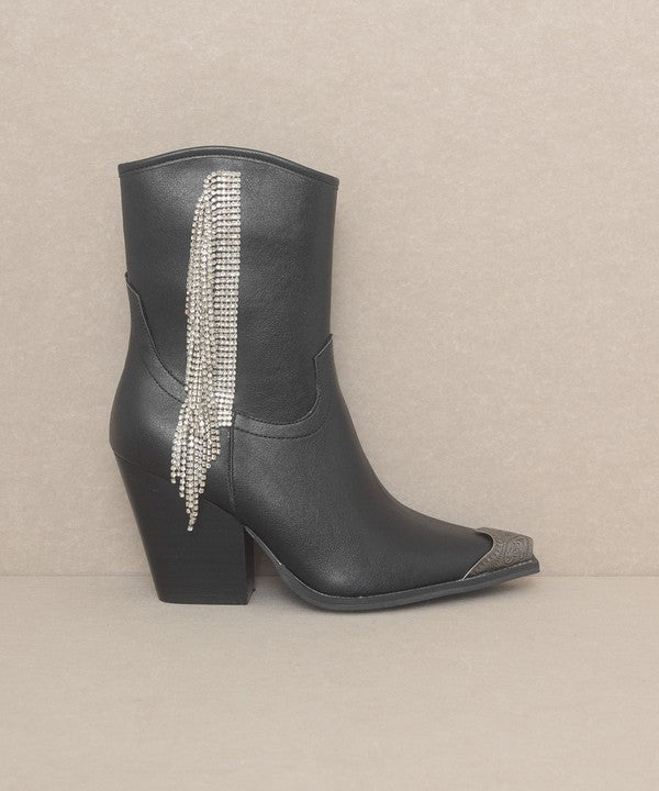 OASIS SOCIETY Kai - Rhinestone Fringe Boots from My Pampered Life Seattle