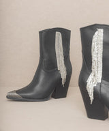 OASIS SOCIETY Kai - Rhinestone Fringe Boots from My Pampered Life Seattle
