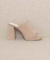 OASIS SOCIETY Vivienne - Slip On Platform Heels from My Pampered Life Seattle