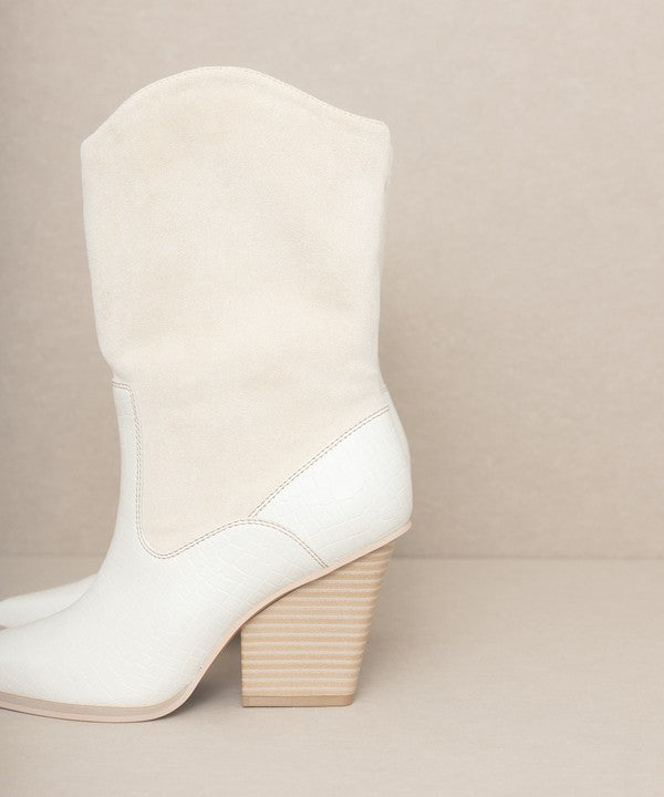 OASIS SOCIETY Marseille - Loose Fit Western Boots from My Pampered Life Seattle