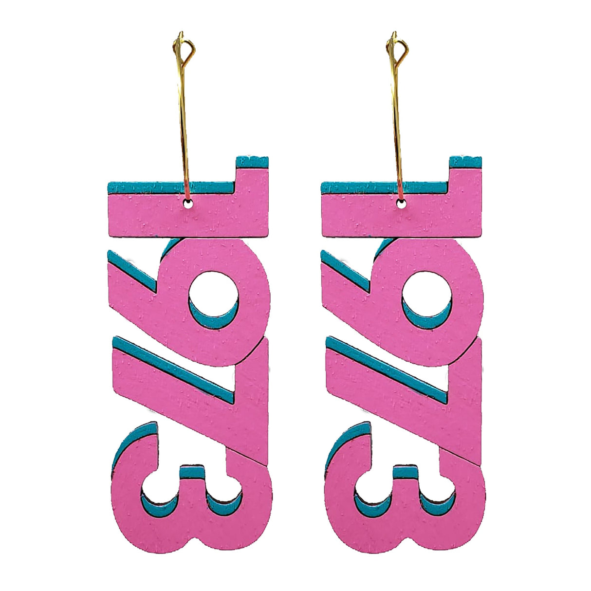 1973 Pink Hoops from LE CHIC MIAMI