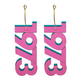 1973 Pink Hoops from LE CHIC MIAMI