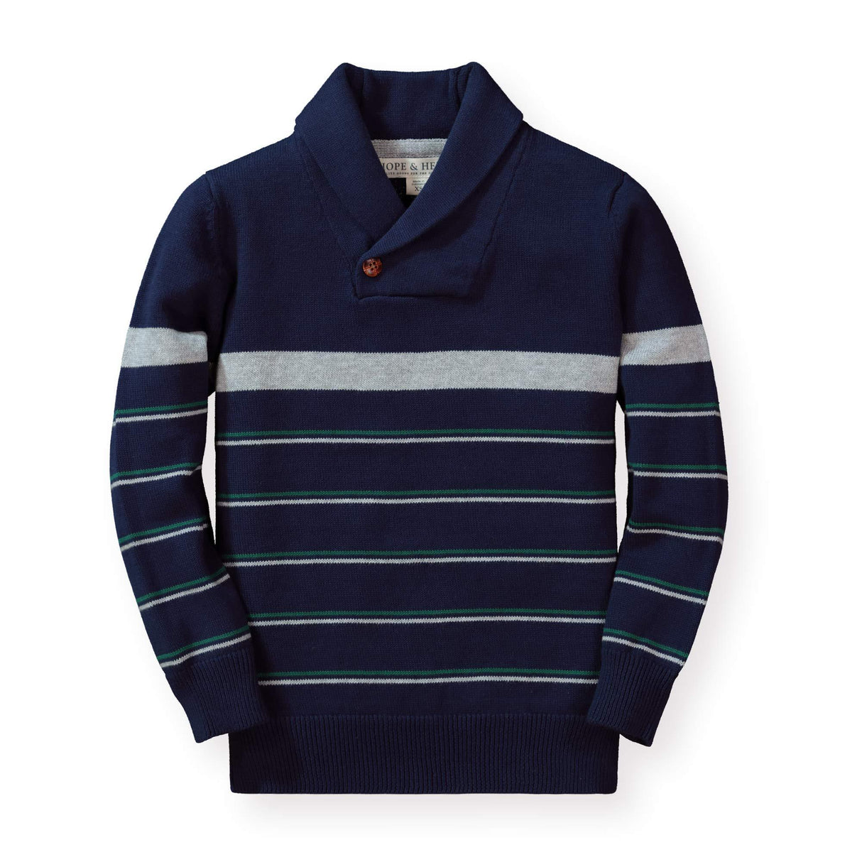 Shawl Collar Organic Sweater - Baby from Hope & Henry