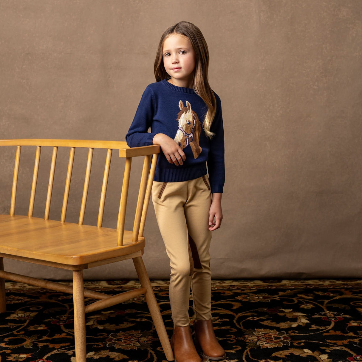 Ponte Riding Pant from Hope & Henry