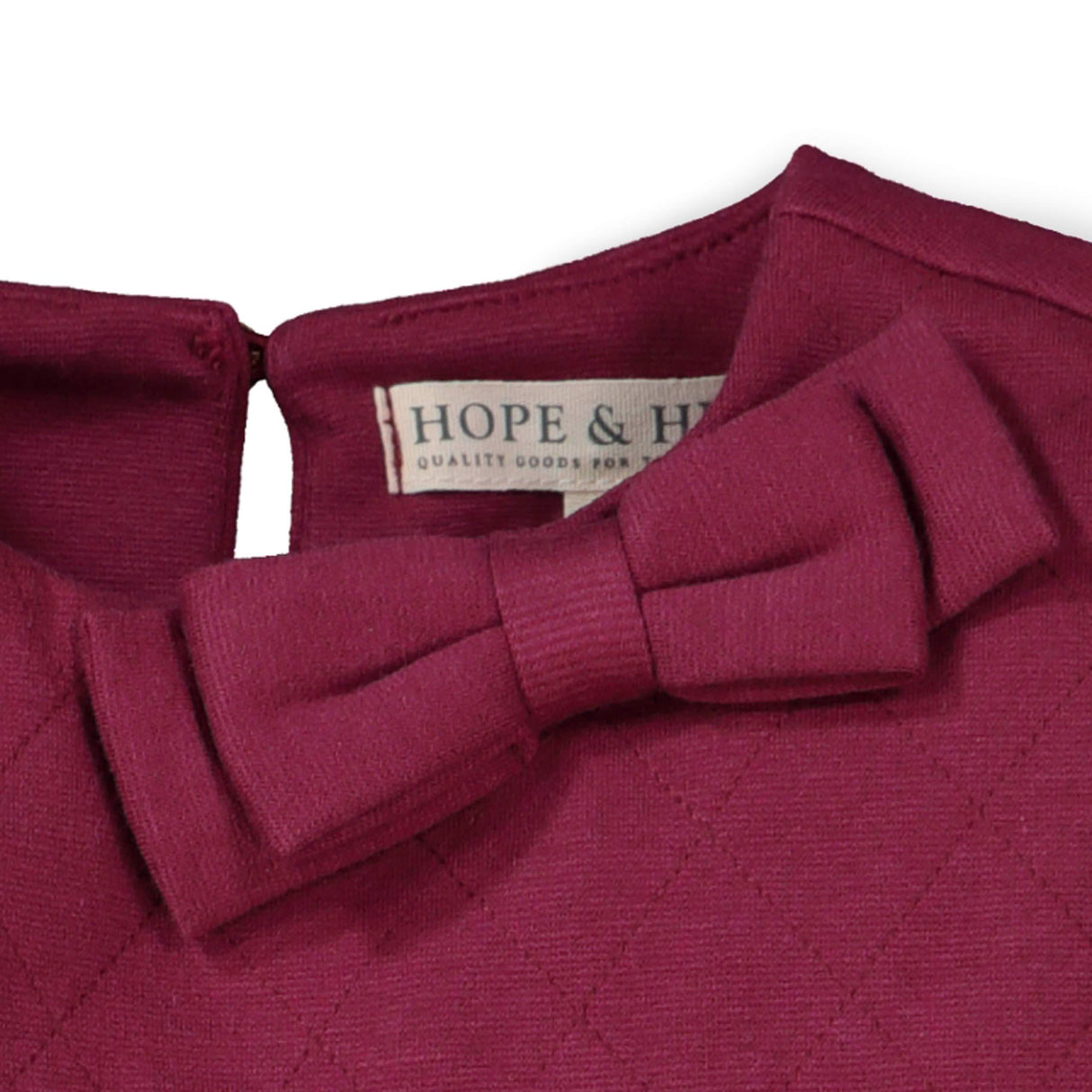 Quilted Ponte Riding Dress - Baby from Hope & Henry