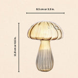 Vibrant Mushroom Glass Vases from Moderny