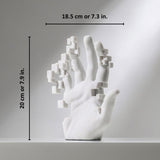 Pixel Hand Sculpture from Moderny