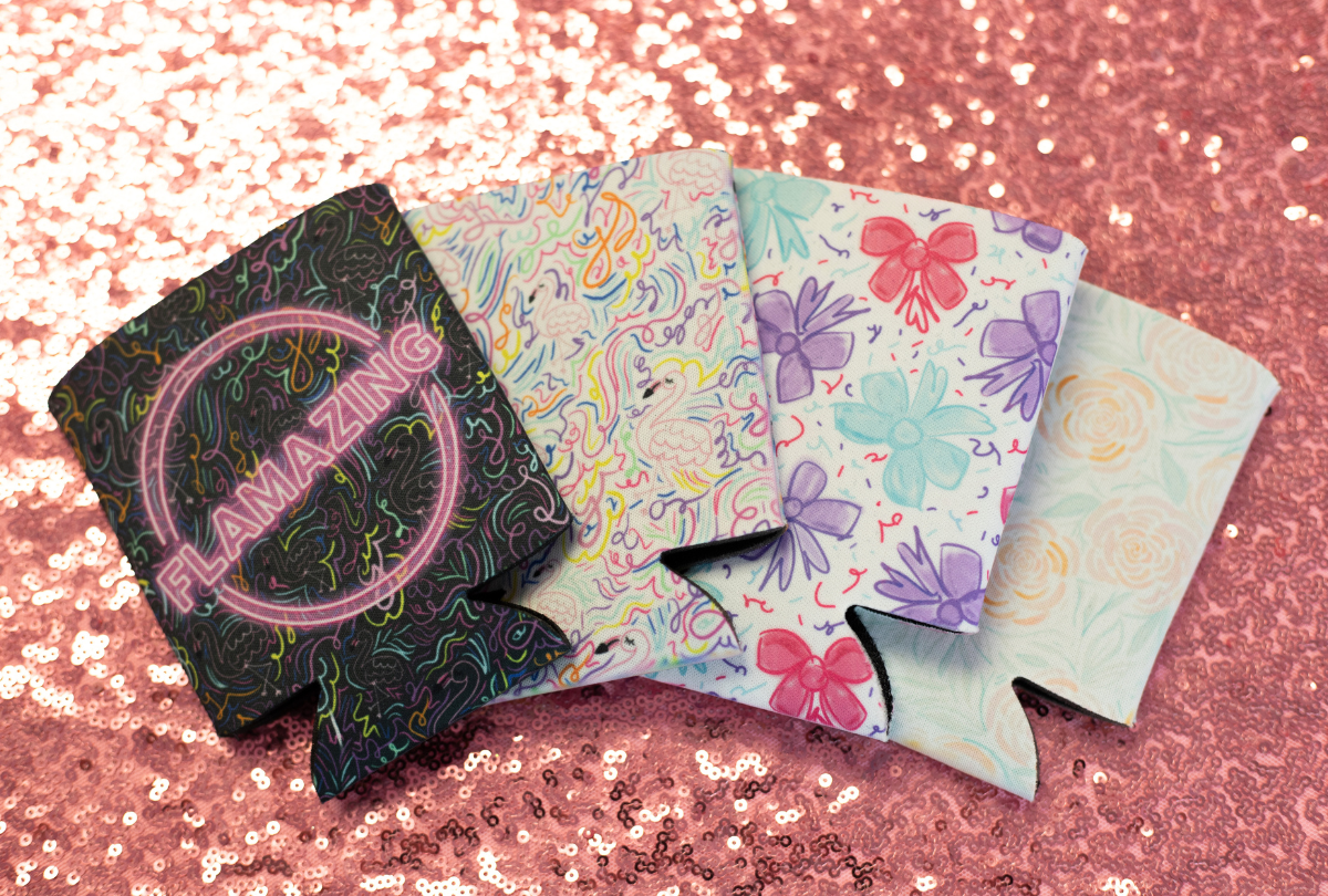 Colorful Koozies From Lynn Lilly