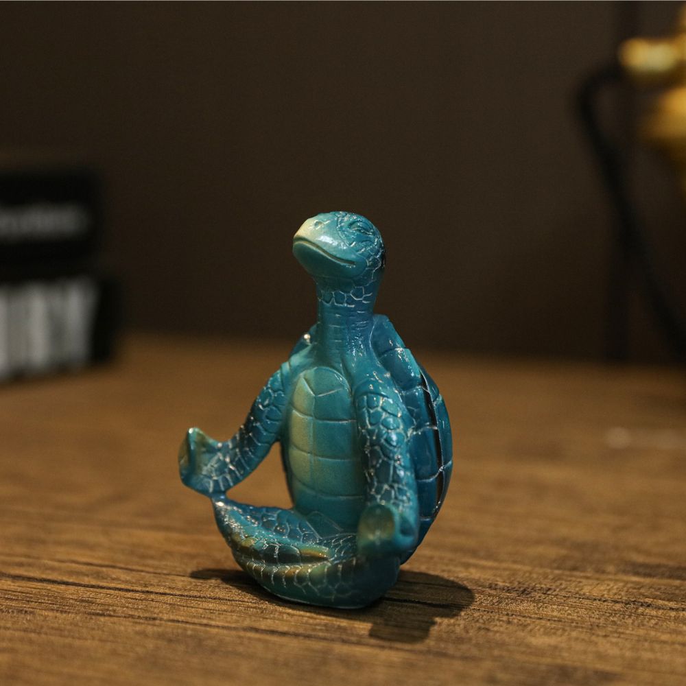 Yoga Turtle Statues from Moderny